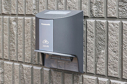 【EV車充電用屋外コンセント】