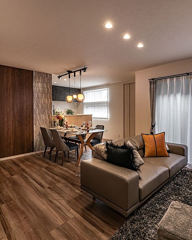 【リビングダイニング】※モデルハウス画像