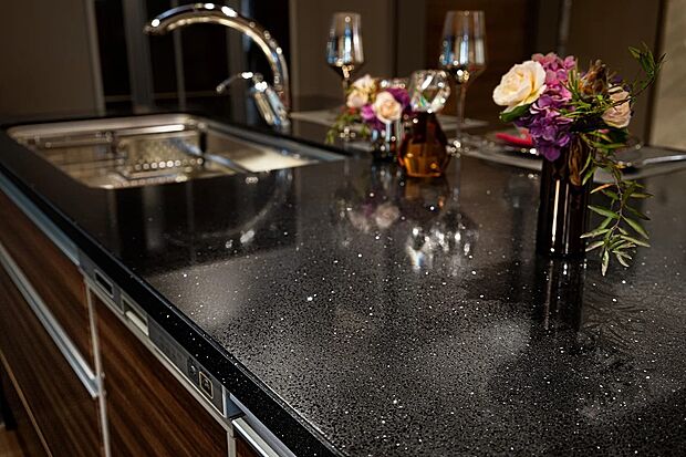 【キッチン天板(フィオレストーン)】施工イメージ画像