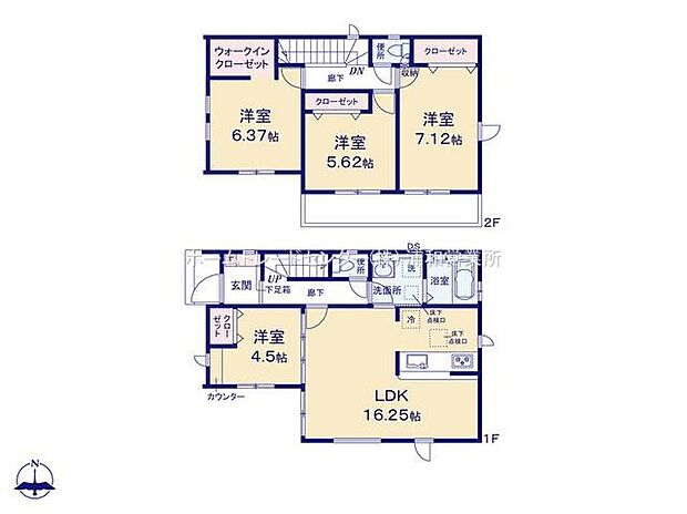 (1号棟)、価格3080万円、4LDK、土地面積100.01m2、建物面積96.78m2