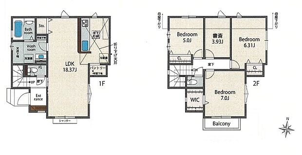 (1号棟)、価格3990万円、3LDK+S、土地面積98.36m2、建物面積98.12m2