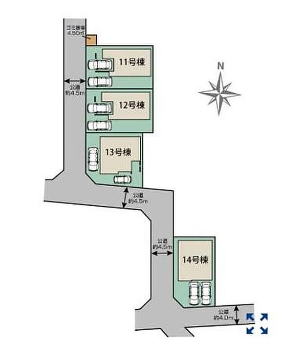豊かな自然風景と住宅街のコントラスト♪
長期優良住宅＆BELS採用の安心の永住邸！
ぜひ一度ご覧下さい！