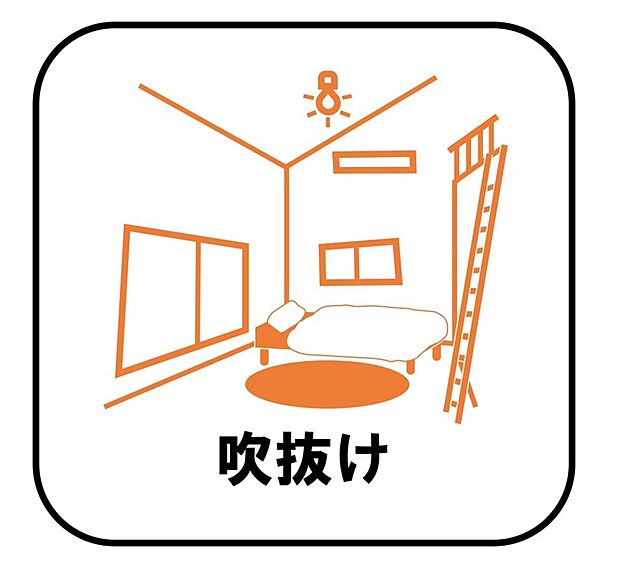 天井が高くなり開放感が生まれるとともに、部屋全体が広く見え「余白」が生まれるのでオシャレな空間になります。インテリアで壁を飾ってみるのも良いですね♪