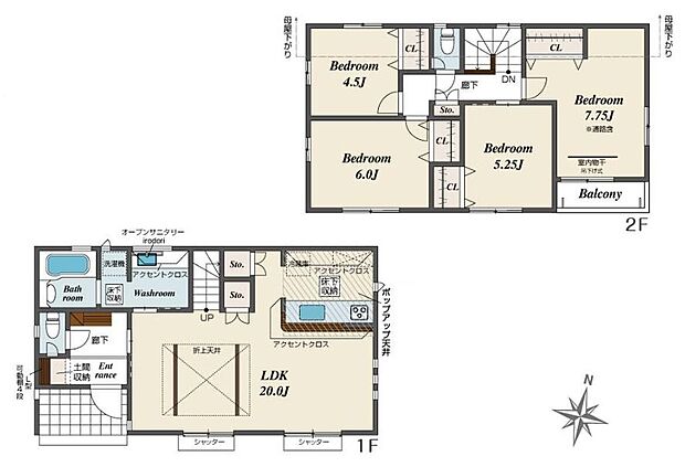 (3号棟)、価格3680万円、4LDK、土地面積118.05m2、建物面積100.84m2
