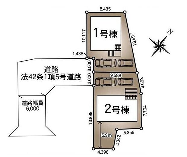「戸塚安行」「鳩ヶ谷」駅までバスが使える便利なエリア☆カースペース2台(車種による)完備に空いたスペースでガーデニングも楽しめます♪コンビニは徒歩圏内でちょっとしたお買物も便利です◎