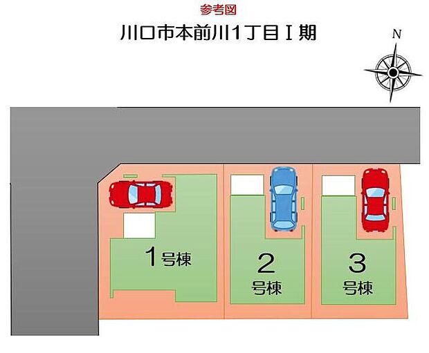 【全体区画図】行先に合わせて「蕨」「西川口」「東浦和」駅へバスが使える便利な立地♪
小学校徒歩6分の安心環境に、商業施設や公園が徒歩圏に充実！ぜひ一度ご覧下さい！