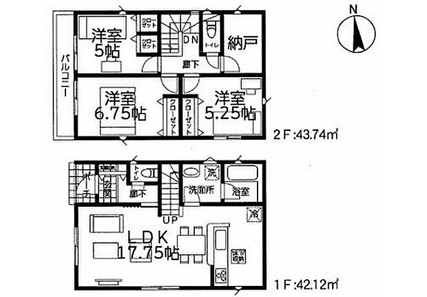 【3LDK+S】☆リビングイン階段を設置☆
家族がリビングで顔を合わせる事で会話も増え、ますます家族の絆も深まりますね♪