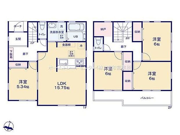 【4LDK】☆2階にストレージルームを設置☆
ストレージルームを設置しましたので、食品や調理器具・トイレットペーパーなどのストックもたっぷり収納できますよ♪