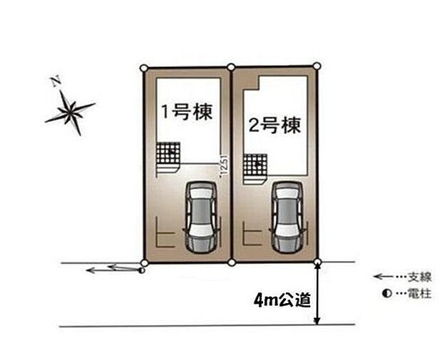 【全体区画図】「西川口」駅へ徒歩圏内の便利な立地♪小学校が徒歩9分でスーパーやコンビニも徒歩圏に充実!ビルトインガレージの車庫は雨からお気に入りのお車を守ってくれます♪ぜひ一度ご覧下さい♪