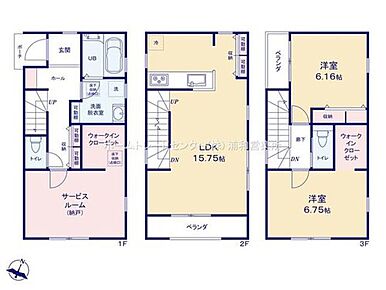 ☆ウォークインクローゼット×2を設置☆
衣類だけでなく、鞄などの小物からスーツケースやレジャー用品などの大きな物までたっぷり収納できます♪ 