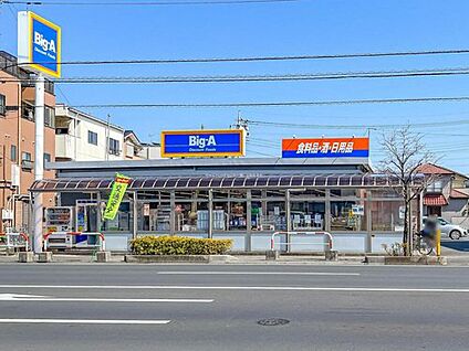 ビッグ・エー 川口安行店 450m(徒歩6分)