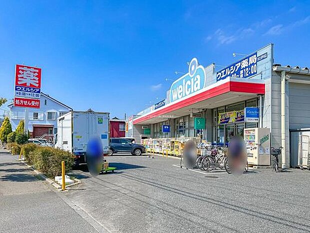 ウエルシア川口伊刈店(約500m)