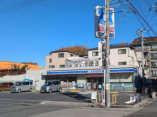 ローソンさいたま白幡四丁目店(約444m)