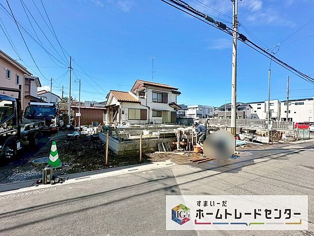 【☆現地外観写真☆】休日にご家族揃ってご見学はいかがでしょうか♪実際の現地を見てみると、図面などではわからない新たな発見もございます。まずはお気軽にお問い合わせください!