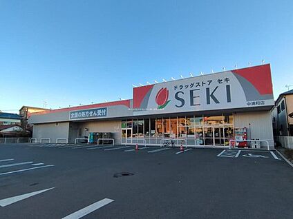 ドラッグストアセキ中浦和店 1100m( 徒歩14分・自転車5分)