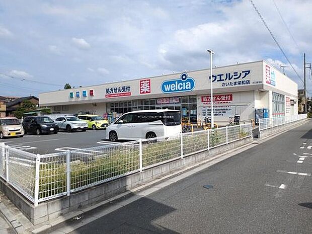 ウエルシアさいたま栄和店(約711m)