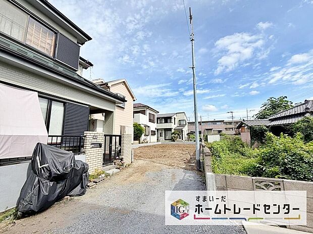 【前面道路含む現地写真】住宅性能表示を全棟取得!お客様のすまいと安全を守る大切な住宅だからこそ、実際の建物の作りと安心感をぜひ現地にてご体感ください!ご見学予約受付です!