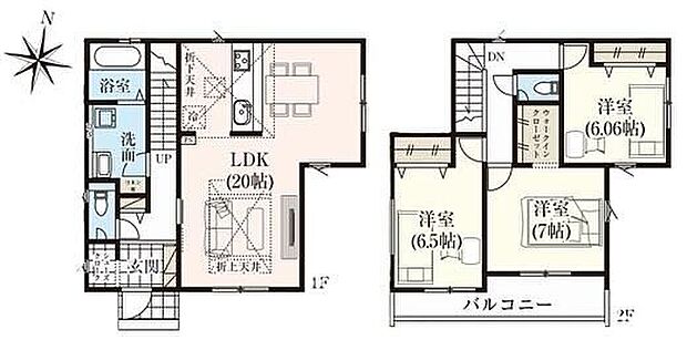 【3LDK】☆リネン庫を設置☆
タオル類や着替えなどを収納しておけば、お風呂上りもスムーズに着替えることができます!
ゆとりある20帖LDKは家族で過ごす空間にピッタリ☆