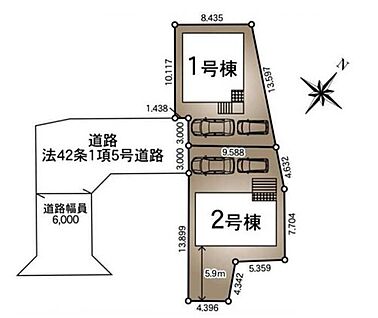 区画図
