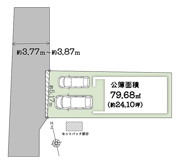【全体区画図】限定1区画!お客様の理想に寄り添いながらプランをご提案させていただきます。