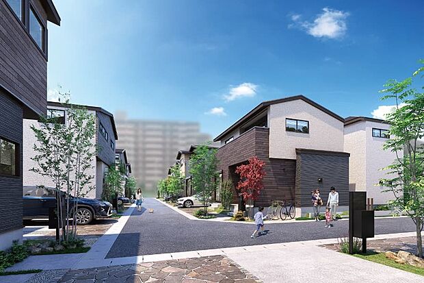 自然と共存する全14邸