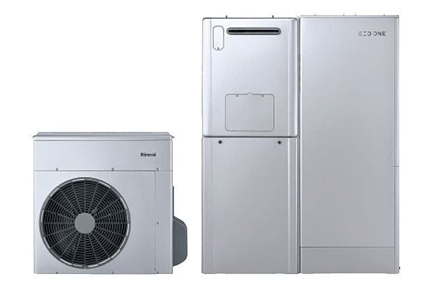 【【ECO ONE X5】】ガスと電気で効率よくお湯をつくるので給湯光熱費を大幅に抑え、CO2排出量も削減。環境にも優しいハイブリット給湯・暖房システムです。キッチンや洗面室、床暖房まで毎日をあたたかく、快適な暮らしを支えます。