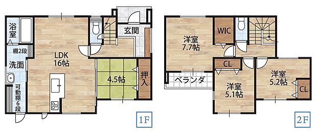 【7号地間取り図】