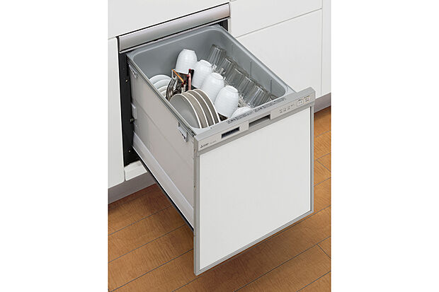 【食器洗浄乾燥機】広々とした使い勝手の良いシステムキッチンには食器洗浄乾燥機付き！
洗い物の時間を削減して、家事の負担を軽減