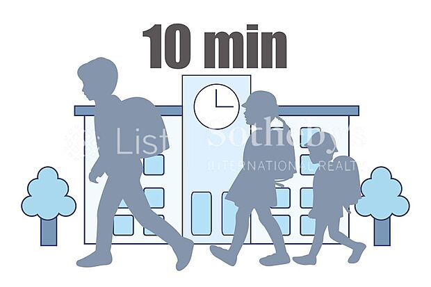 【その他設備】◆ランドセルを背負っても疲れにくい、5分以内の通学距離。子育てに安心をプラス。