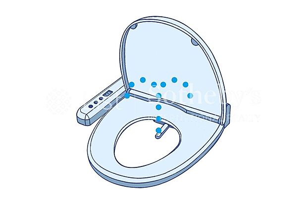 【その他】■レストルーム■いつでも快適・清潔に保てるシャワートイレ。リモコンは壁付けタイプでお掃除もラクラク♪