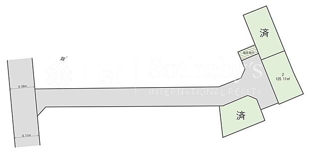 【全体区画図】※図面と異なる場合は現況を優先。