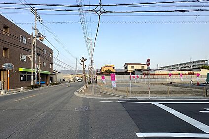 【見通しが良く開放的な現地】