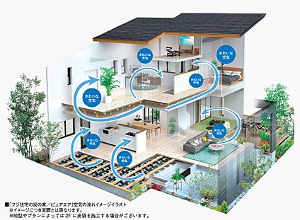 家中の空気をクリーンに保つ、「炭の家/ピュアエア」