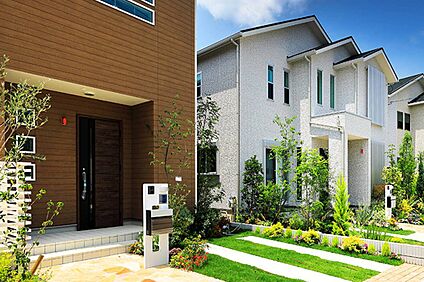 日比谷花壇ガーデンプロデュースの外構植栽