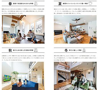 季節ごとの快適をつくるソーラーサーキット工法