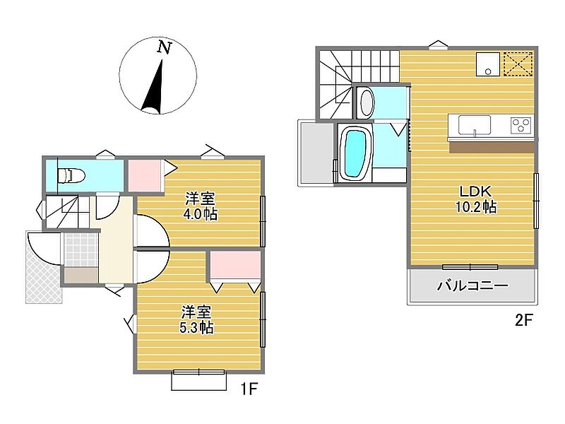 A号棟間取り