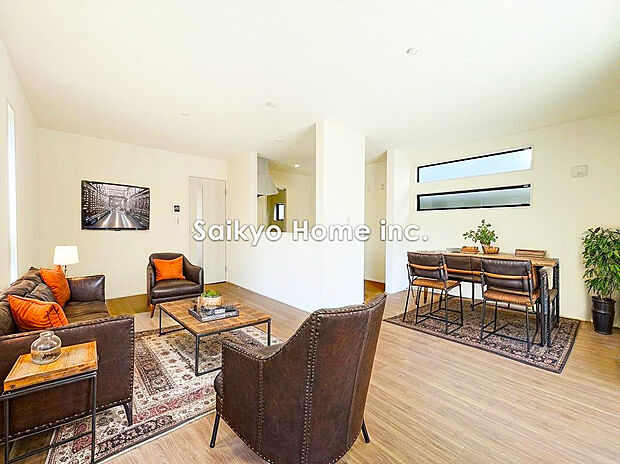 リビング※家具等はCG加工しております