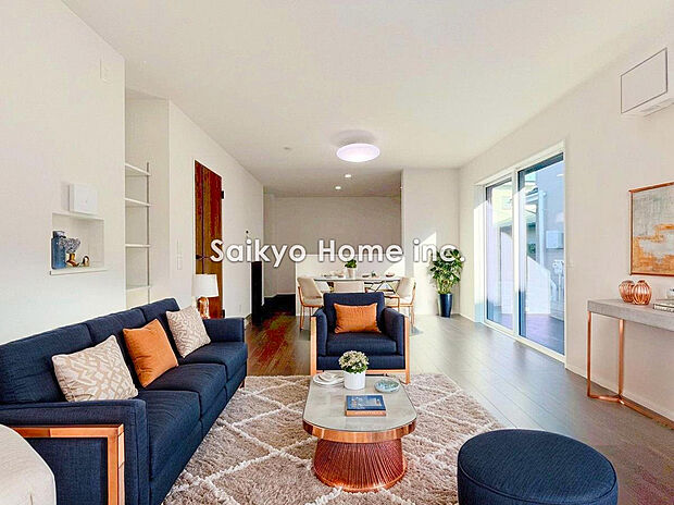 リビング※家具等はCG加工しております