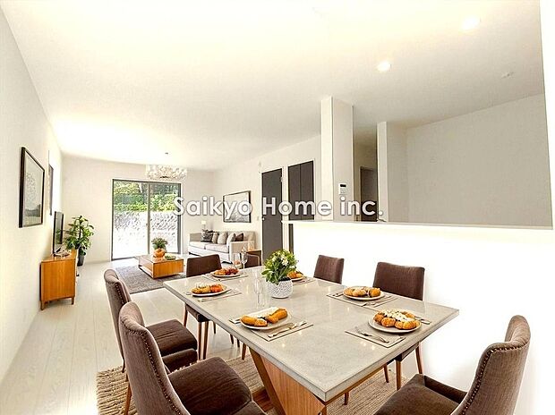 リビング　※家具等CG加工済