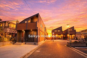 【自宅送迎可】三鷹市上連雀9丁目　新築分譲住宅　全4棟 外観