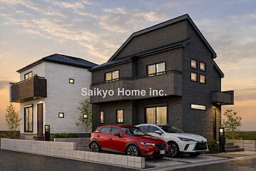 【ご成約プレゼント対象物件・複数物件まとめて依頼可・現地販売会】昭島市上川原町3丁目　新築　全2棟 外観