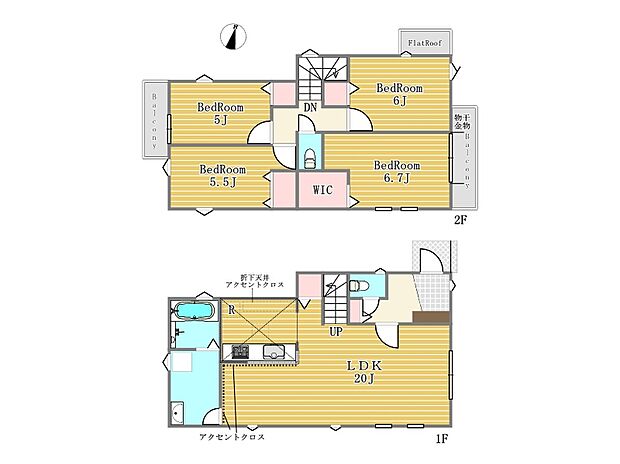 1号棟間取り図