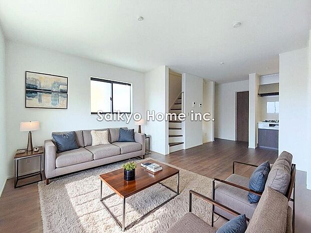 リビング※家具等はCG加工しております