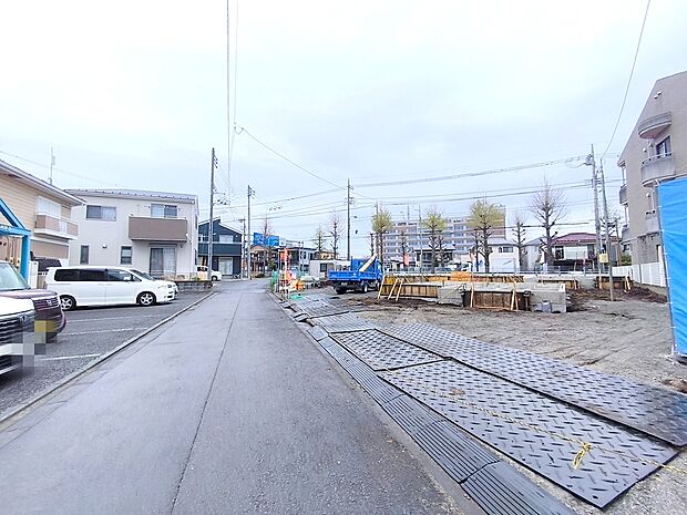 前面道路含む現地写真