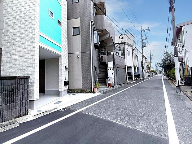前面道路含む現地写真