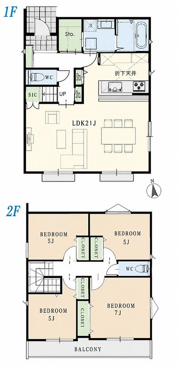 2号棟間取り図
