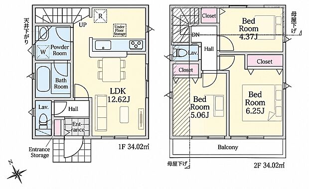 1号棟間取り図