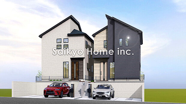 【完成予想パース】風通しや採光にも気を配った設計のお家は、快適な住環境をお約束します。