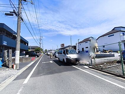 前面道路