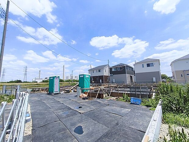 【現地写真】建物の基礎・構造といった目には見えにくい部分もしっかりこだわったお家です。安心して永くお住まいいただけます。